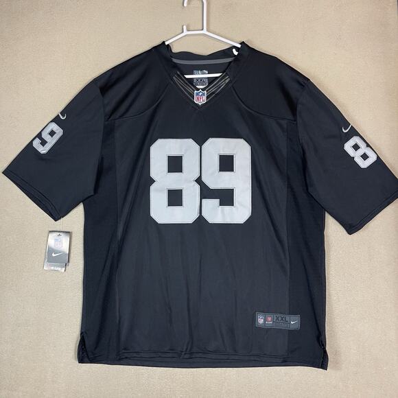 Nike NFL Amari Cooper Oakland Raiders #89 On Field Jersey Mens XXL Black - Picture 1 of 10